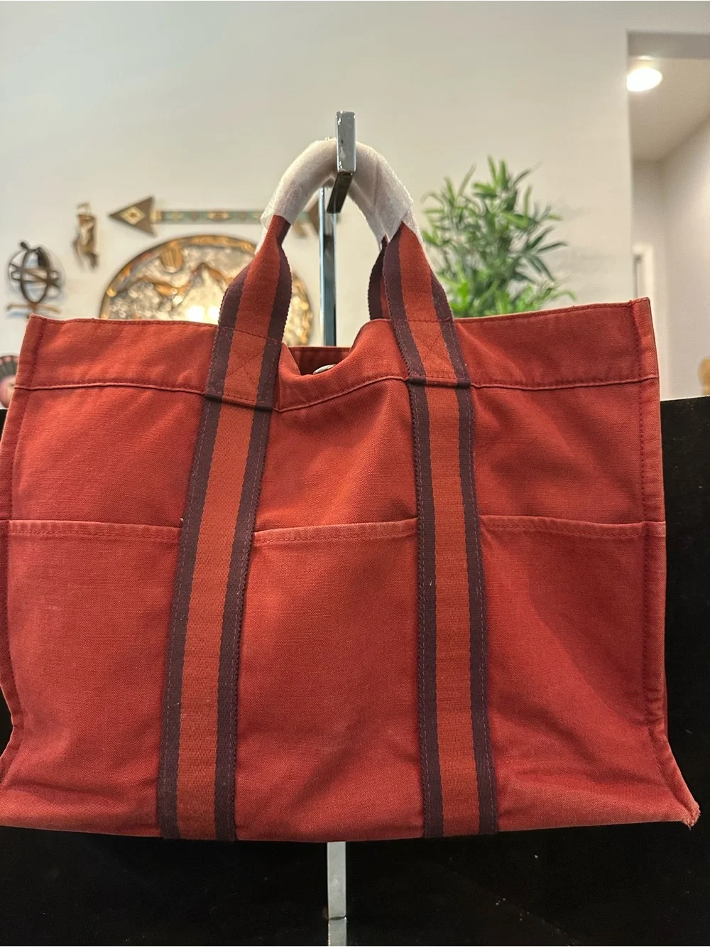 Hermes #203  Fourre Tout MM Cancas Tote